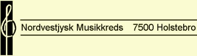 Nordvestjysk Musikkreds Holstebro NVMlogo